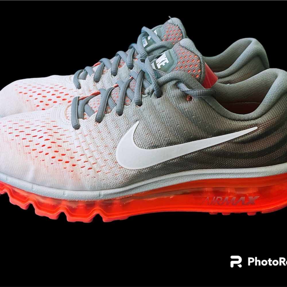 Nike Air Max 2017 - Gray / Hot Lava - Women’s Size 9.5 Running Shoe